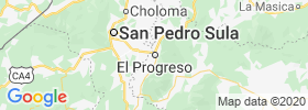 El Progreso map